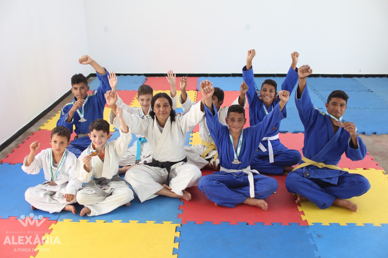 O judô de Alexânia irá participar de mais um campeonato na classe até 10 anos