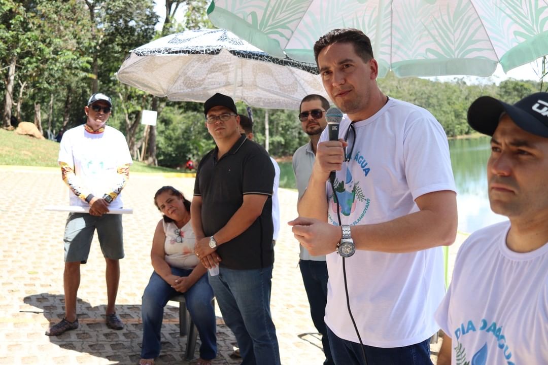 Dia da Água: Evento reuniu autoridades no Lago Corumbá IV 💧🌳
