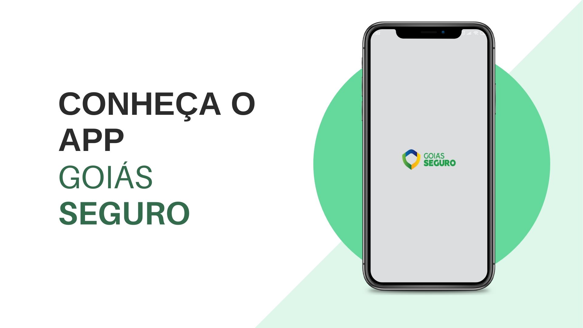 Conheça o app Goiás Seguro