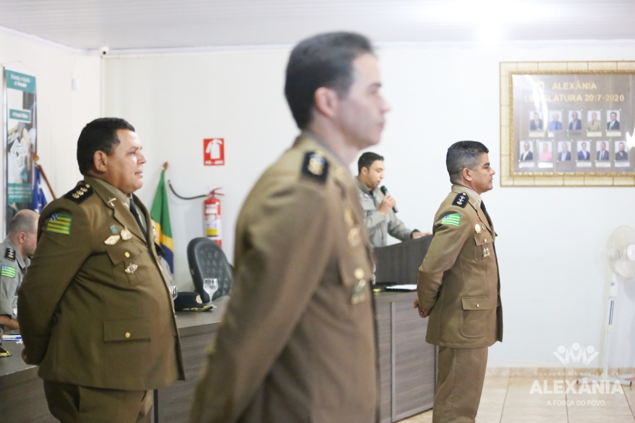 Executivo participa da troca de comando da Polícia Militar