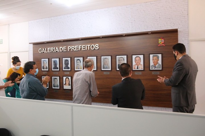 Inauguração da galeria dos prefeitos de Alexânia